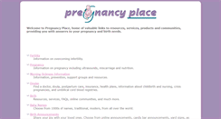 Desktop Screenshot of pregnancy-place.com